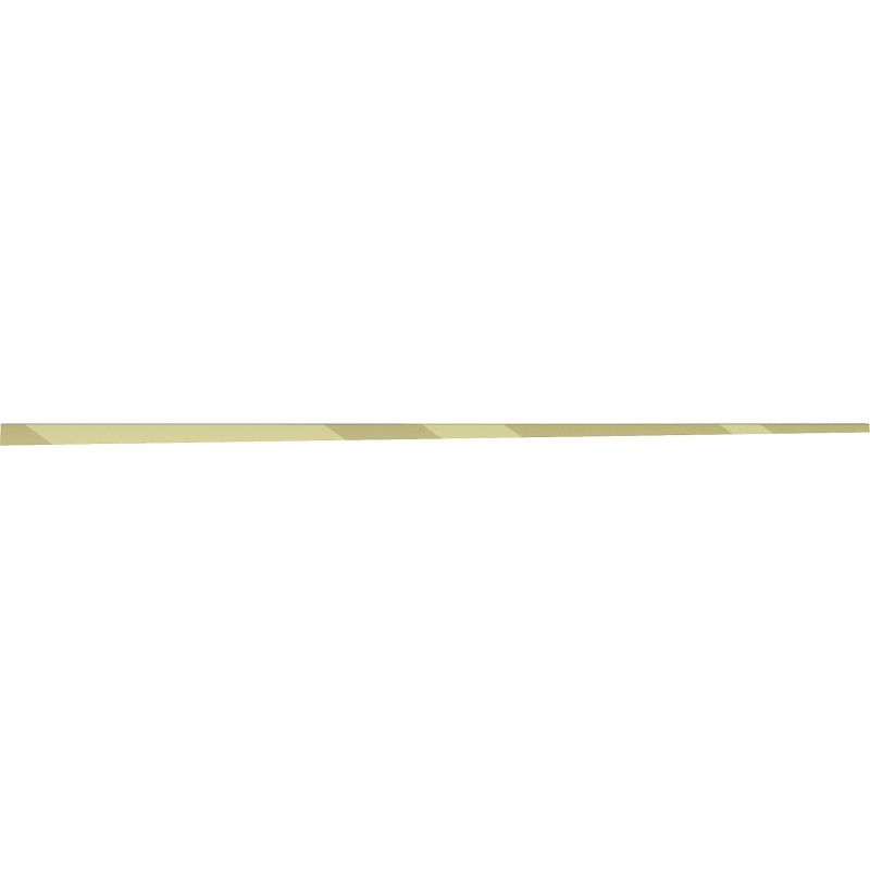 Mexen Line-B sloping strip for glass 120 cm right, gold - 185004120R