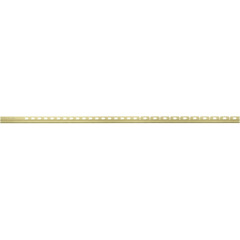 Mexen Line-B sloped strip for glass 120 cm right, golden brush - 185504120R