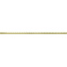 Mexen Line-B sloping strip for glass 120 cm right, gold brushed - 185504120R