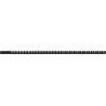 Mexen Line-B drip edge strip for glass 120 cm right, black - 187004120R