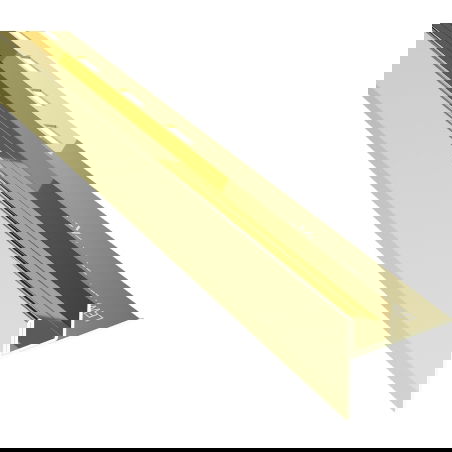 Mexen Line-B gradient strip for glass 120 cm left, gold - 185004120L