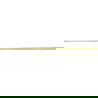 Mexen Line-B slope strip for glass 120 cm left, gold brush - 185504120L