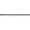 Mexen Line-B 120 cm slope strip for glass, left, black - 187004120L