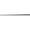 Mexen Line-B 120 cm slope strip for glass, left, black - 187004120L