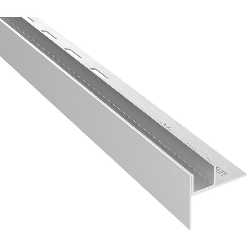 Mexen Line-B slope strip for glass 180 cm left, inox - 181004180L