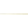 Mexen Line-B sloping strip for glass 180 cm left, gold brush - 185504180L