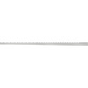 Mexen Line-B 120 cm wall-mounted pitch strip left, inox - 181002120L