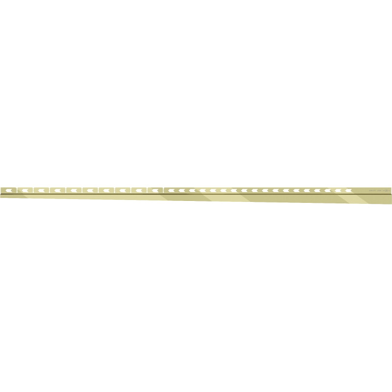 Mexen Line-B 120 cm wall-mounted sloping strip left, gold - 185002120L