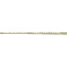Mexen Line-B 120 cm wall-mounted sloping strip left, gold - 185002120L