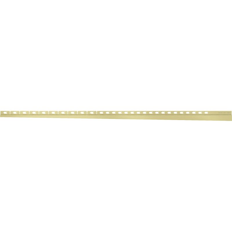 Mexen Line-B wall-mounted sloping strip 120 cm left, brushed gold - 185502120L