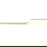 Mexen Line-B wall-mounted slope strip 120 cm left, brushed gold - 185502120L