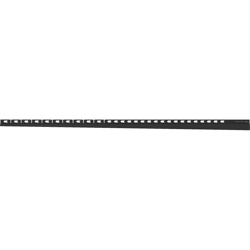 Mexen Line-B 120 cm black left wall-mounted slope strip - 187002120L