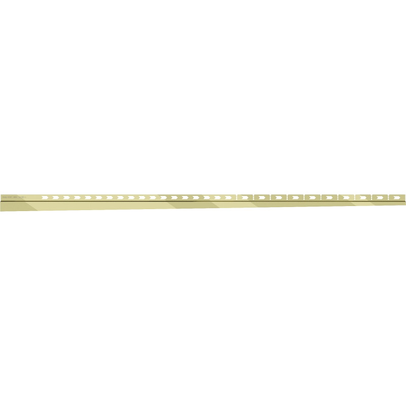 Mexen Line-B 120 cm Right Wall Shower Slope Trim, Gold - 185002120R
