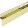 Mexen Line-B 120 cm Right Wall Shower Slope Trim, Gold - 185002120R