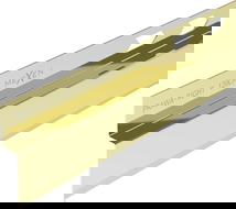 Mexen Line-B corner drainage strip 120 cm right, gold - 185002120R