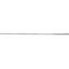 Mexen Line-B wall-mounted slope strip 180 cm left, inox - 181002180L