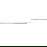 Mexen Line-B wall slope strip 180 cm left, inox - 181002180L