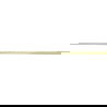 Mexen Line-B wall slope strip 180 cm left, gold brushed - 185502180L