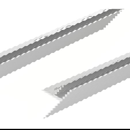 Mexen Line-B slope strip for glass 180 cm right, stainless steel - 181004180R