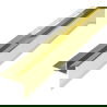 Mexen Line-B drainage strip for glass 180 cm right, gold - 185004180R