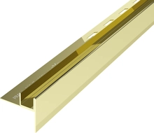 Mexen Line-B fall strip for glass 180 cm right, gold - 185004180R