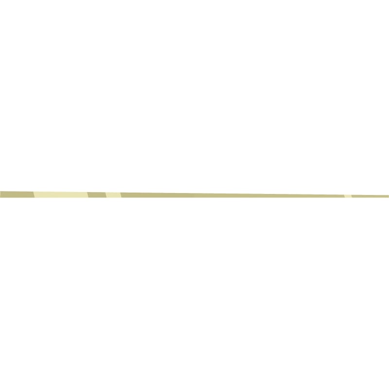Mexen Line-B fall strip for glass 180 cm right, gold - 185004180R