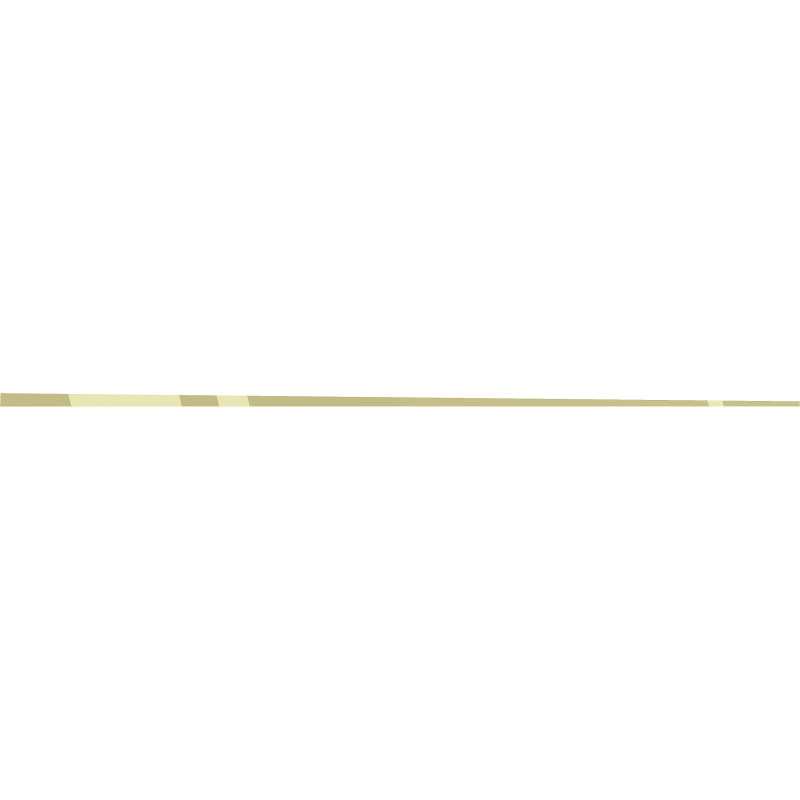 Mexen Line-B glass slope trim 180 cm right, gold - 185004180R