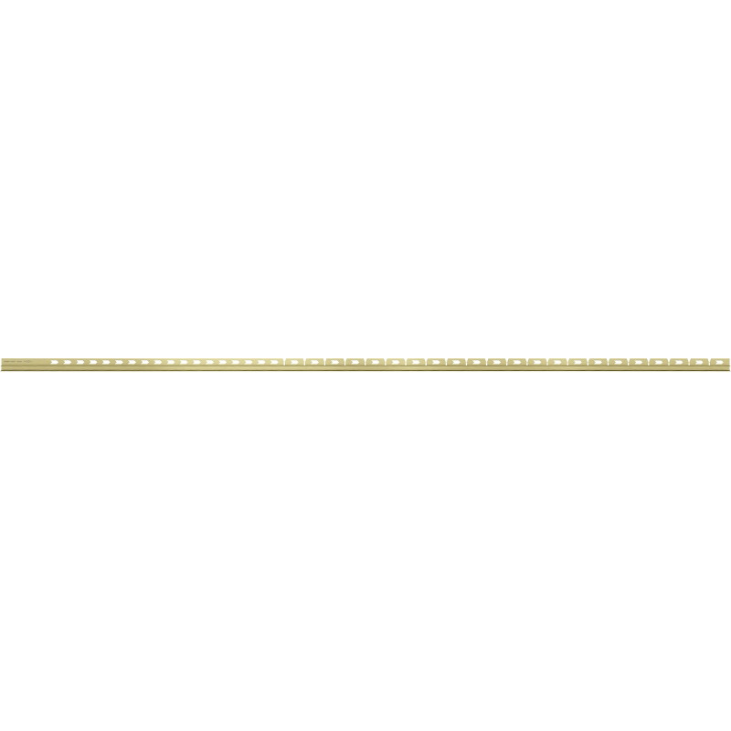 Mexen Line-B drainage strip for glass 180 cm right, brushed gold - 185504180R