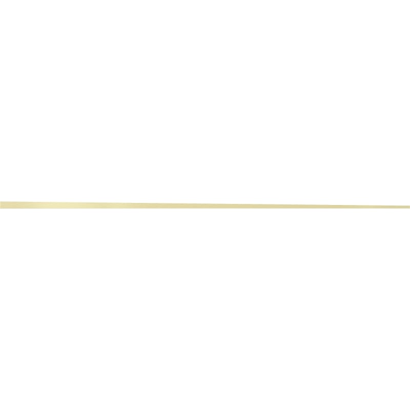Mexen Line-B slope strip for glass 180 cm right, gold brush - 185504180R