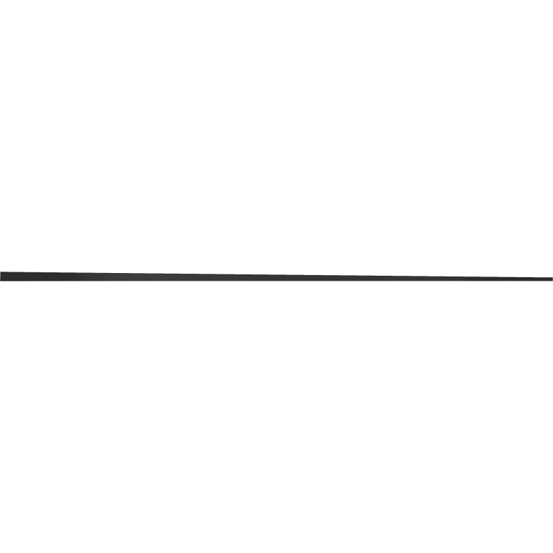 Mexen Line-B right sloping strip for glass 180 cm, black - 187004180R