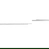 Mexen Line-B wall-mounted sloping strip 180 cm right, inox - 181002180R