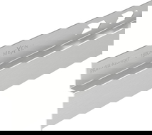 Mexen Line-B wall slope strip 180 cm right, inox - 181002180R