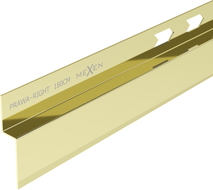 Mexen Line-B wall-mounted sloping strip 180 cm right, gold - 185002180R