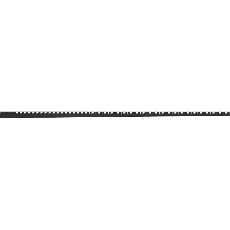 Mexen Line-B wall corner drainage strip 180 cm right, black - 187002180R