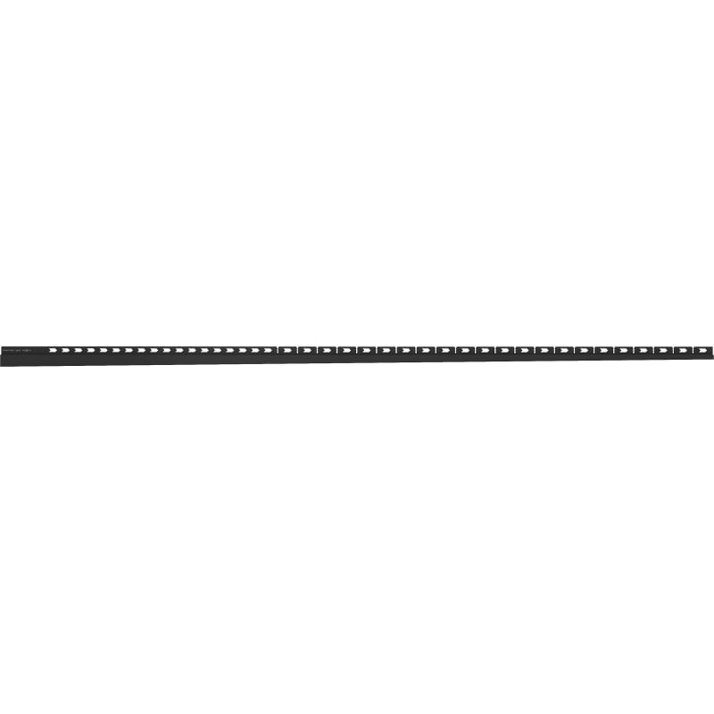 Mexen Line-B wall-mounted sloping strip 180 cm right, black - 187002180R