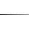 Mexen Line-B wall-mounted sloping strip 180 cm right, black - 187002180R