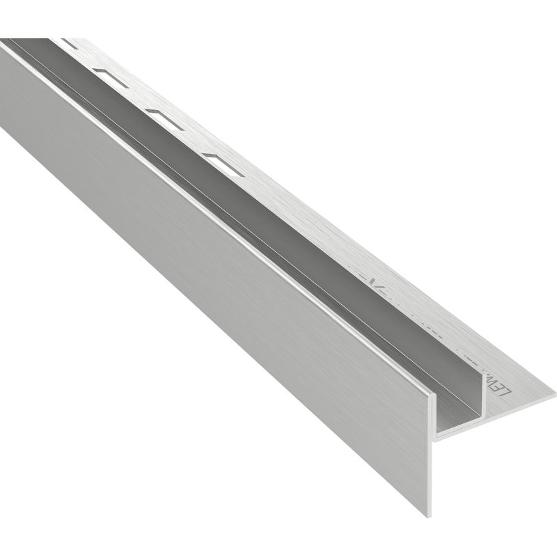 Mexen Line-B gradient strip for glass 120 cm left, inox - 181004120L