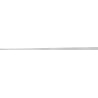 Mexen Line-B tapered trim for glass 120 cm left, inox - 181004120L