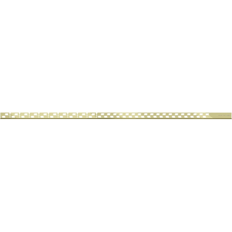 Mexen Line-B 120 cm Floor Slope Trim Left, Gold - 185001120L
