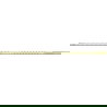 Mexen Line-B floor slope trim 120 cm left, gold - 185001120L