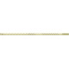 Mexen Line-B floor sloping strip 120 cm left, gold - 185001120L