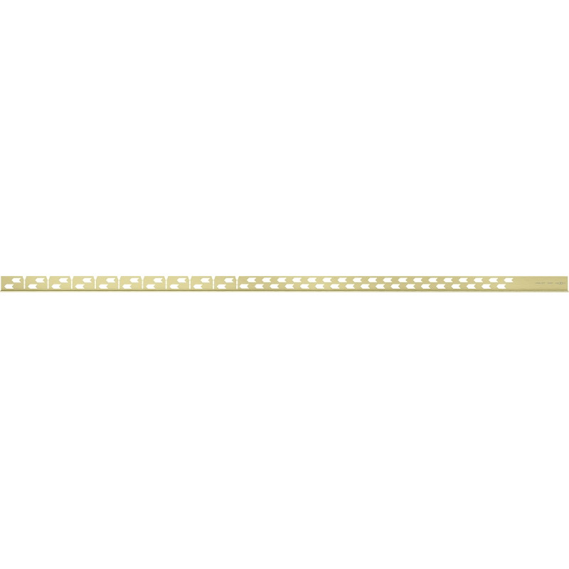 Mexen Line-B 120 cm Floor Inclined Trim Left, Brushed Gold - 185501120L
