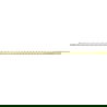 Mexen Line-B 120 cm Left Floor Drain Trim, Brushed Gold - 185501120L