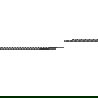 Mexen Line-B floor sloping strip 120 cm left, black - 187001120L