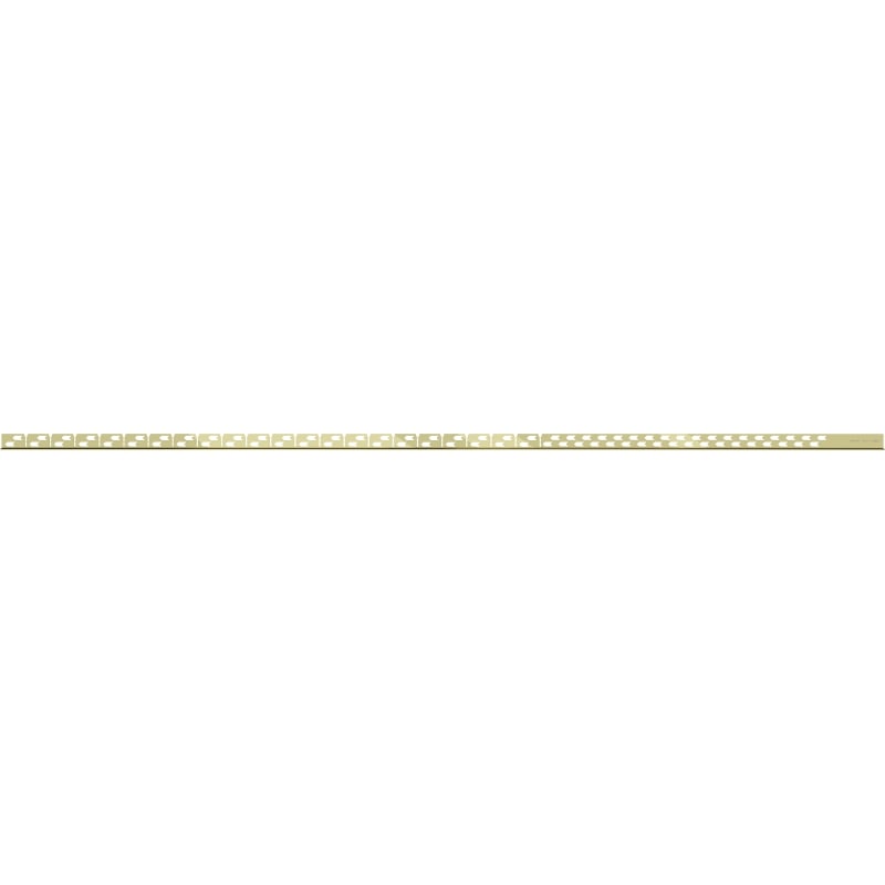 Mexen Line-B floor gradient strip 180 cm left, gold - 185001180L