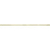 Mexen Line-B floor sloping strip 180 cm left, gold - 185001180L