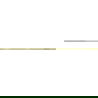 Mexen Line-B gold 180 cm left floor slope strip - 185001180L