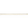 Mexen Line-B floor downward strip 180 cm left, brushed gold - 185501180L