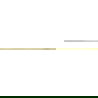 Mexen Line-B floor gradient strip 180 cm left, brushed gold - 185501180L