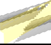 Mexen Line-B front shower tray strip 180 cm, brushed gold - 185503180U